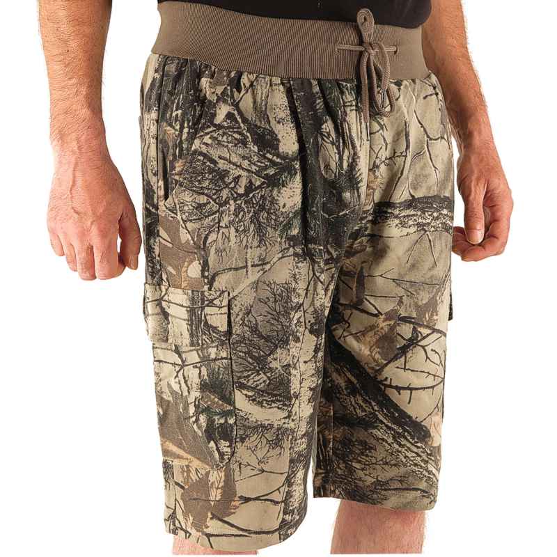 Pantaloni scurți de trening Loshan 3D realtree Softwood 6 