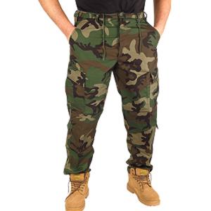 Pantaloni BDU Woodland Ripstop